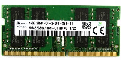 NOWA PAMIĘĆ RAM SK HYNIX 16GB DDR4-2400MHZ SODIMM