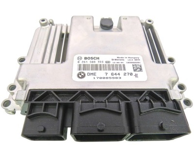 KOMPIUTERIS ECU MINI BMW 1.6 DME7644270 0261S08393 