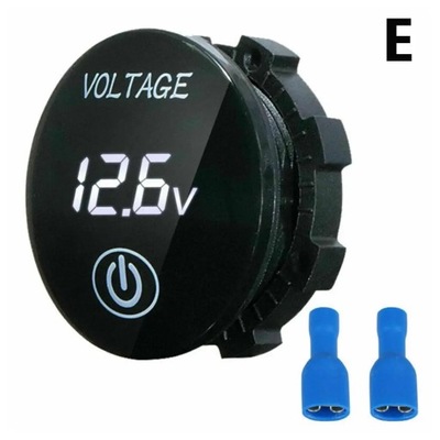 5V-48V WATERPROOF МИНИ LED (СВЕТОДИОД ) ПАНЕЛЬ DIGITAL VOLT VOLTAGE METER DISPLAY ~83874