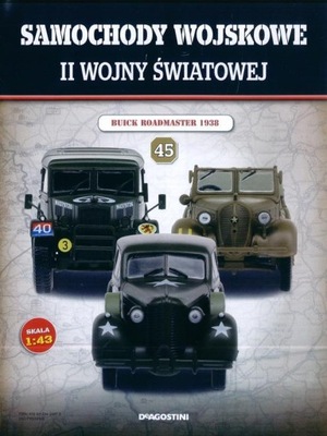 SAM WOJSKOWE II WOJNY ŚW. 45 BUICK ROADMASTER 1938