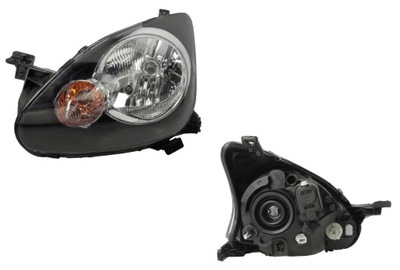 TOYOTA AYGO I 12.08-08.14 REFLEKTOR LEWY VALEO