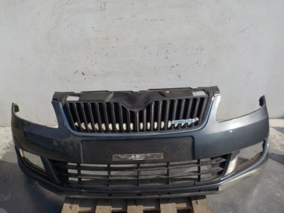 542 skoda fabia ii lift бампер перед передний фото №1