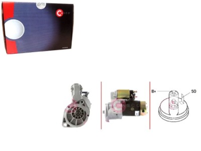 Стартер nissan primera хэтчбек 2.0 d p10 фото №1