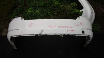 Бампер задня задній skoda octavia iii sedan фото №1