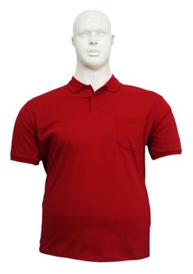 Koszulka Polo B-109 - Czerwony, 3XL