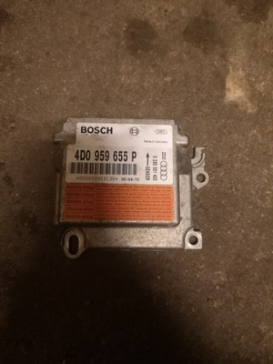 Модуль датчик подушка безпеки audi a8 d2 lift 4d0959655p фото №1