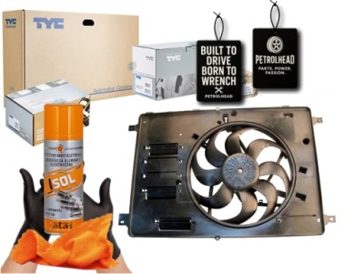 Вентилятор радиатора с корпус ford galaxy kuga #petrolhead pro+ kit4 фото №1