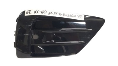 Volvo xc-60 r-design 2017-2021 решітка бампера права перед фото №1
