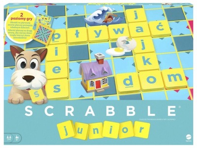 Gra planszowa MATTEL Scrabble Junior