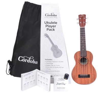 Ukulele - Cordoba Ukulele Player Pack Soprano