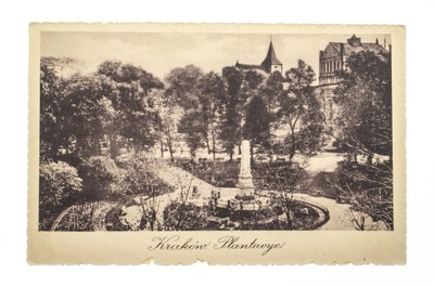 KRAKÓW - PARK, OGRÓD, PLANTACJE 1923