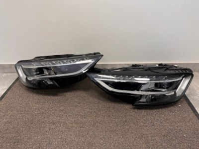 Комплект лампа левый правый audi a8 d5 рестайлинг  22 full led matrix 4n0941035c/036c оригинальный номер фото №1