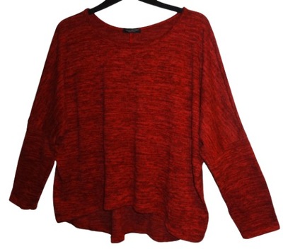 Sweter włoska XL 48 50 melanż oversize