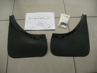 Бризковики задні dacia duster i 2010-2018 oem kpl. фото №1