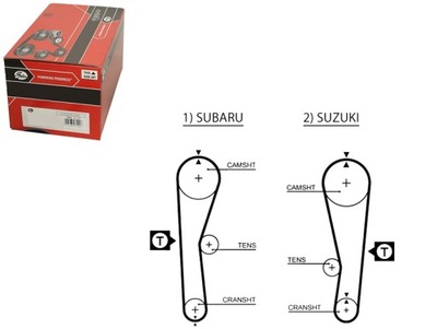 304 854 304 854 РЕМІНЬ ROZRZ./89Z/ SUZUKI SWIFT 1.3 88-96