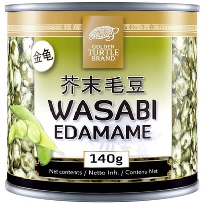 Fasolka Edamame o smaku Wasabi marki Golden Turtle 140g