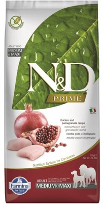 FARMINA N&D Prime Chicken Pomegranate M/L 12kg