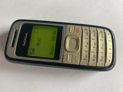 NOKIA 1200 ORYGINAL +ŁADOWARKA BEZ SIMLOCKA.