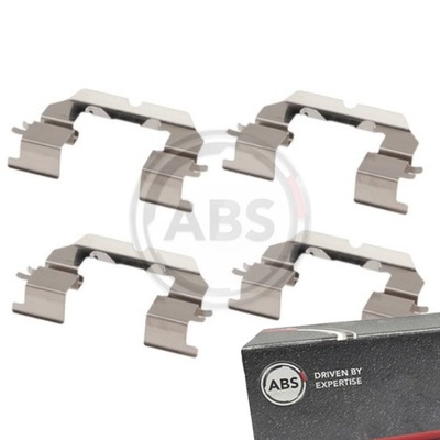 Zest. mont. гальмівних колодок гальмівних do kia rio iii фото №1