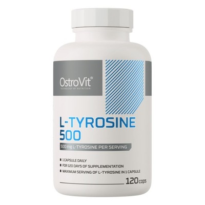 OstroVit L-Tyrosine 500 mg 120 caps L-TYROZYNA