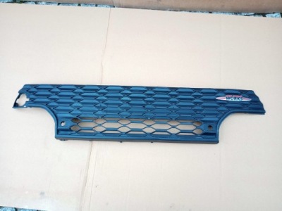 Mini f56lci jcw lift решітка середня бампера перед фото №1