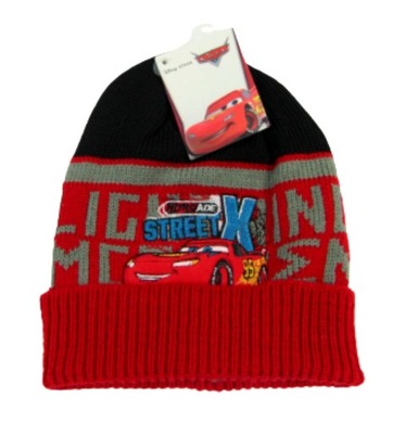 Chłopięca czapka zimowa Cars Zygzak McQueen 54