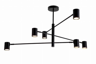 LAMPA WISZĄCA LIGHT PRESTIGE SNOW LP-731/6P BK