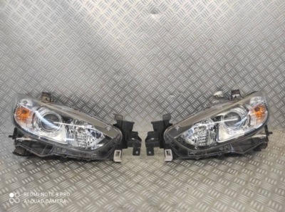 Лампи передні лампа ліва права перед лінза led оригінал mazda 6 iii gj фото №1