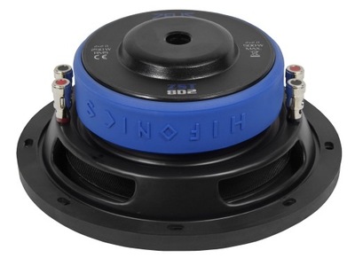 HiFonics ZST8D2 subwoofer 200mm 250Wat RMS 2x2Ohm