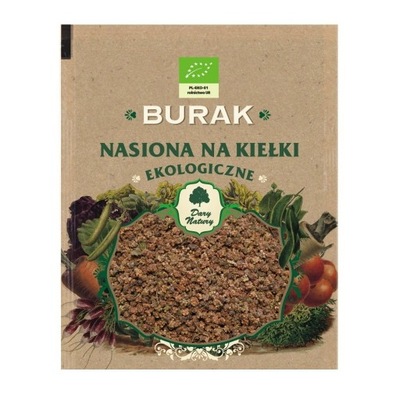 Nasiona buraka BIO na kiełki 30 g - Dary Natury