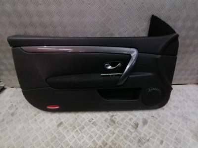 Renault laguna iii coupe оббивка обшивка двері лівий перед фото №1