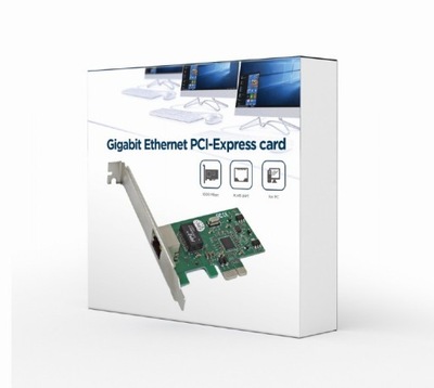 Karta sieciowa PCI-Express 10/100/1000 Gembird
