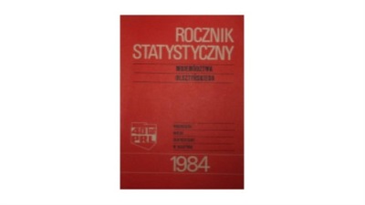 Rocznik Statystyczny z 1984 roku