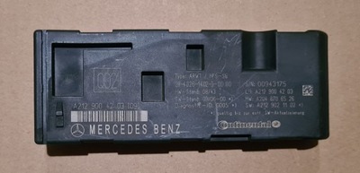 Mercedes c w204 e w212 glk модуль кришки багажника фото №1