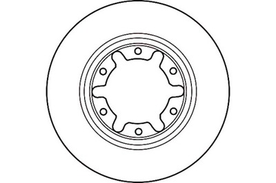 ДИСКИ ТОРМОЗНЫЕ ТОРМОЗНЫЕ TRW 40206VB000 40206VB001 16992 5