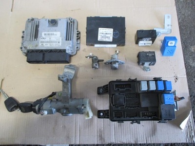 Hyundai accent 3 iii crdi бортовой компьютер набор стартовый фото №1