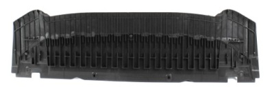 Защита нижняя бампера перед audi a4 07-11 фото №1