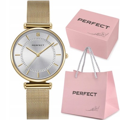 ZEGAREK DAMSKI PERFECT F376-03 (zp542c) + BOX