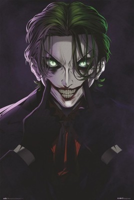 Plakat ścienny DC Comics Joker Anime 61x91,5 cm