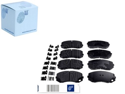 Blue print гальмівні колодки гальмівні перед задня toyota aygo фото №1