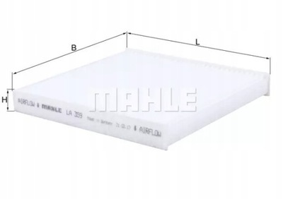 Фильтр кабины daihatsu sirion, terios subaru justy фото №1