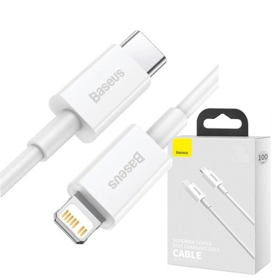 KABEL USB-C LIGHTNING DO IPHONE PD 20W 1M BASEUS