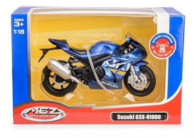 Msz 1:18 Suzuki Gsx - R1000/ 67703/blue