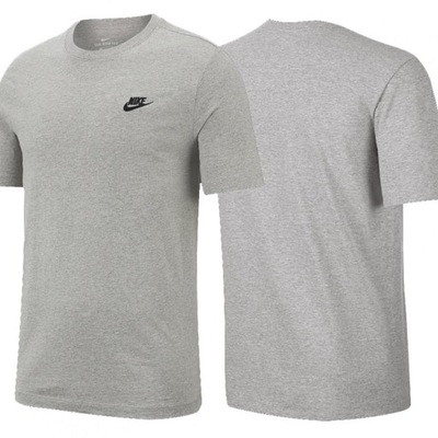 Nike t-shirt koszulka męska sportowa szara 827021-068 L