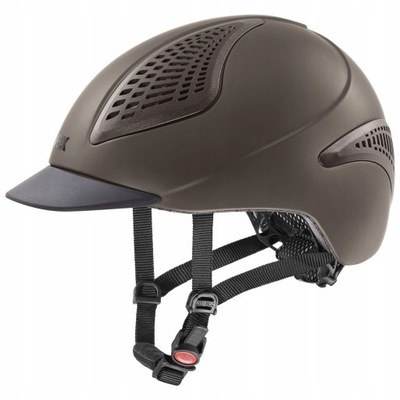 Kask jeździecki Uvex Exxential II k.mocca r.M-L OUTLET