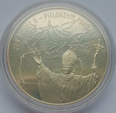 MEDAL - JAN PAWEŁ II PIELGRZYM POKOJU - PAPIEŻ POLAK 2005 - L3