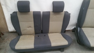 Заднє сидіння задня fiat panda фото №1