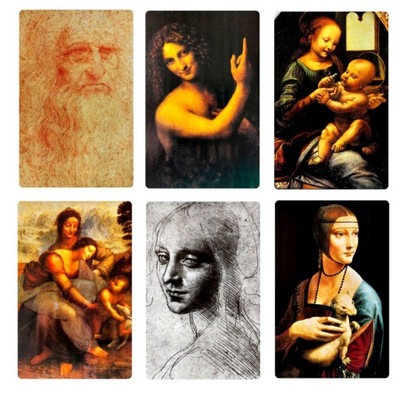 6 magnesów sztuka Leonardo da Vinci