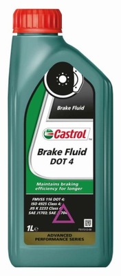 CASTROL ЖИДКОСТЬ ТОРМОЗНОЙ DOT4 1L SYNT. / BRAKE FLUID DOT4