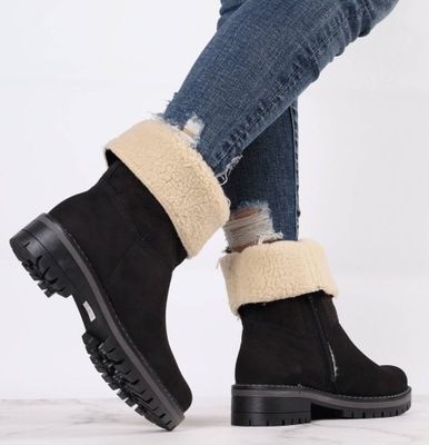 Buty BLACKSTONE OL22 zimowe skorzane we na r. 39 9984135449 oficjalne archiwum Allegro